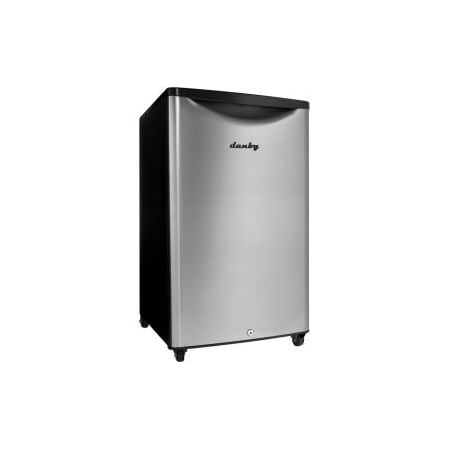 Danby Products Danby Contemporary Classic Outdoor Refrigerator, 4.4 Cu.Ft. Capacity, Gray DAR044A6BSLDBO